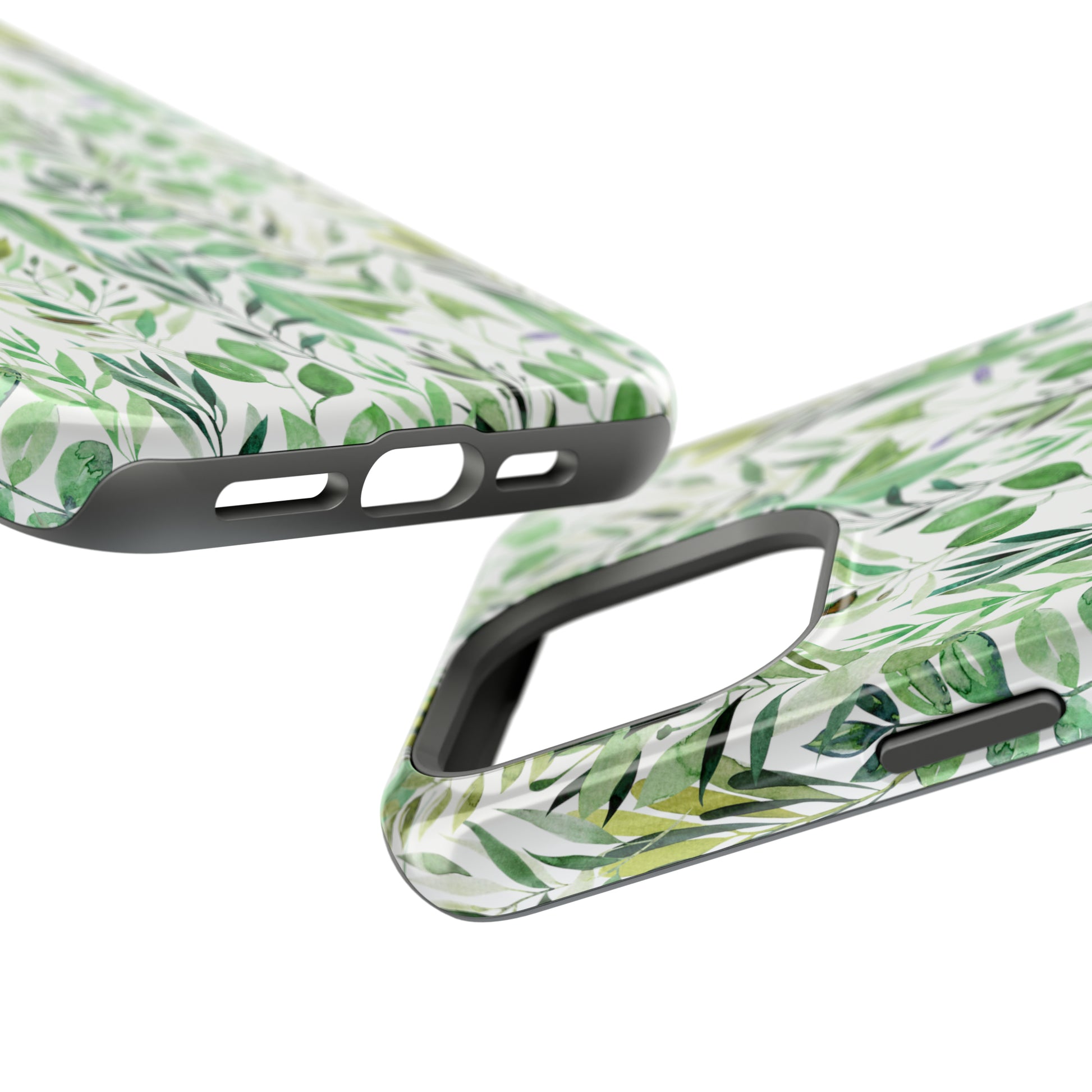 Watercolor Wildflower Green Mobile Phone Case