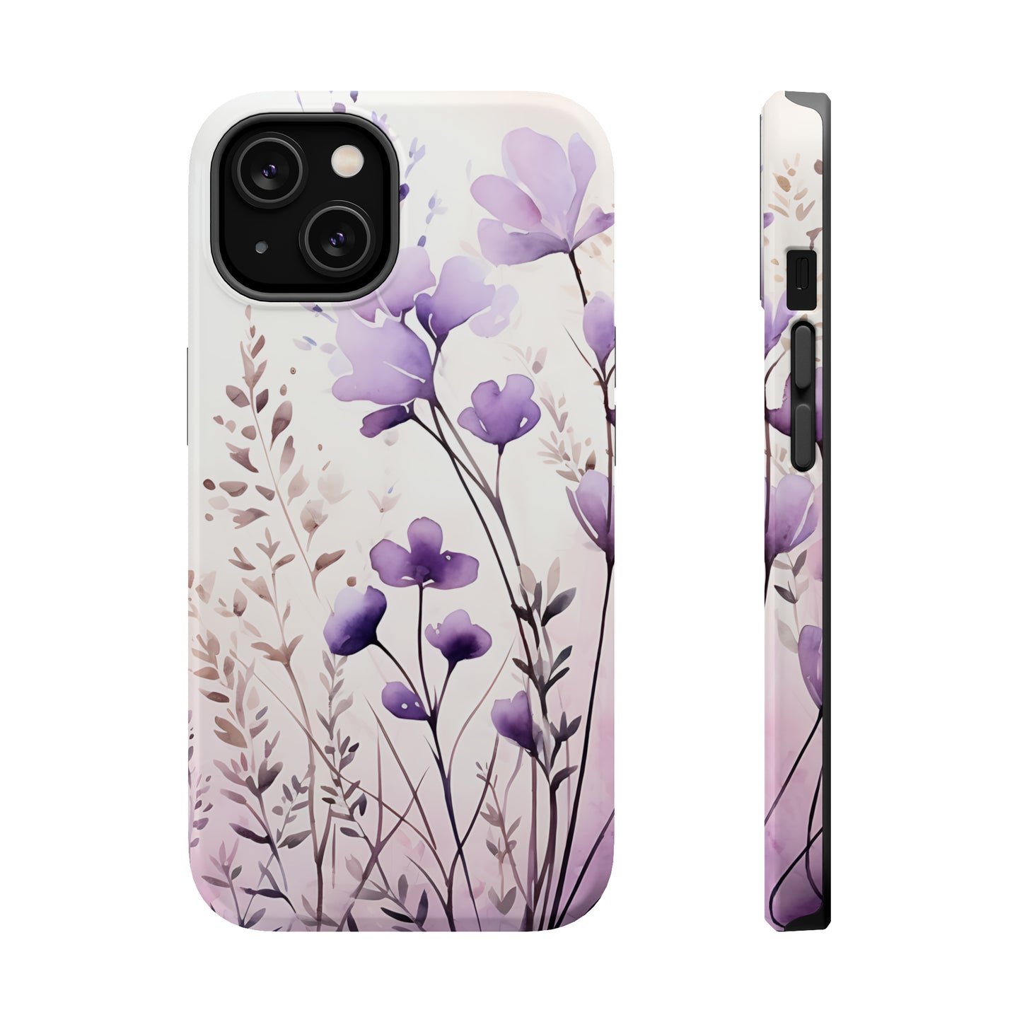 Purple Spring Flowers Case