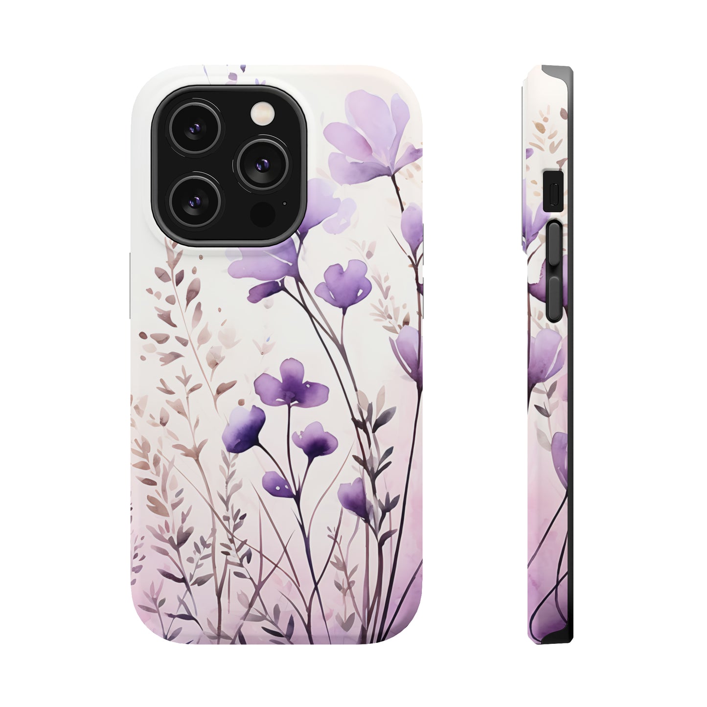 Purple Spring Flowers Case