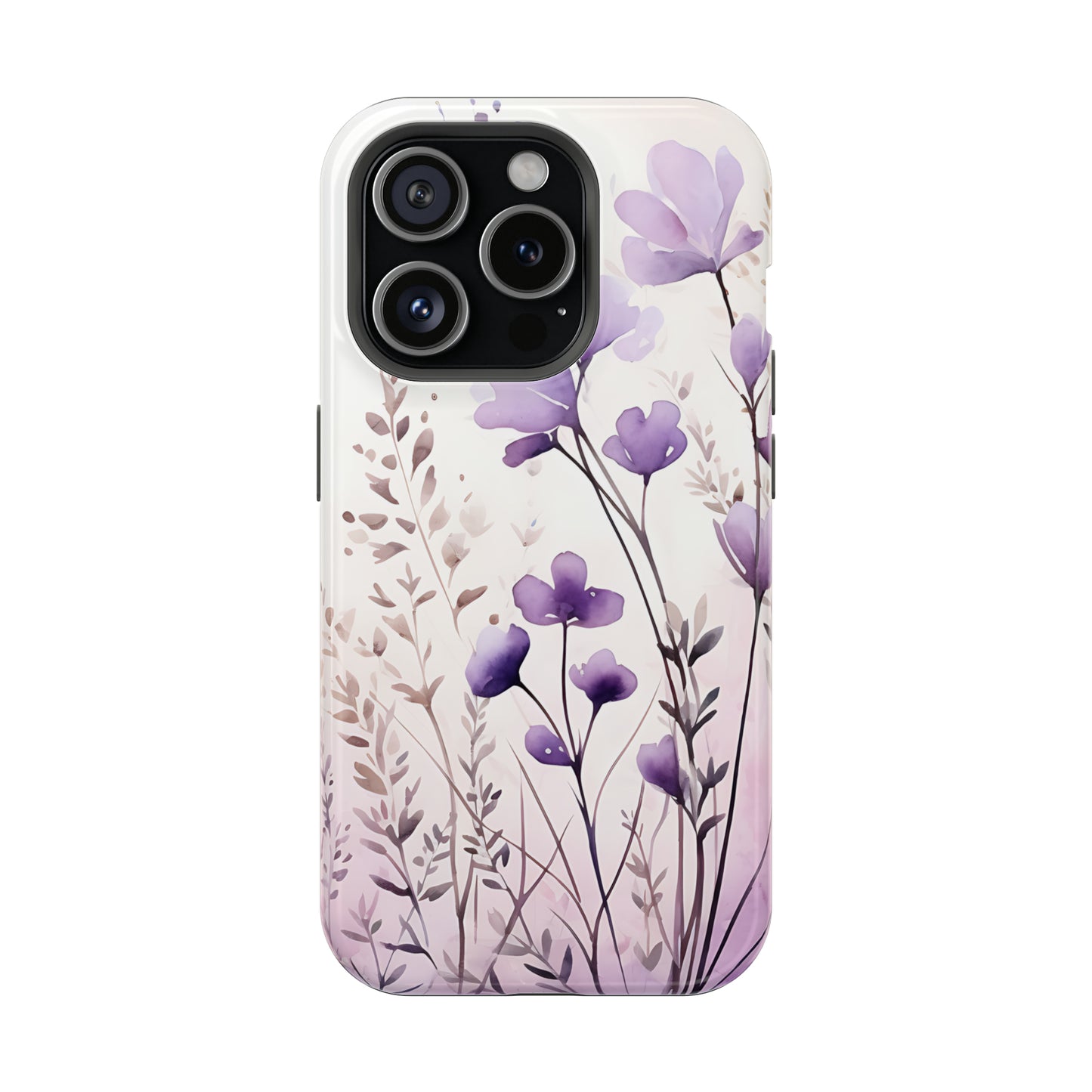 Purple Spring Flowers Case