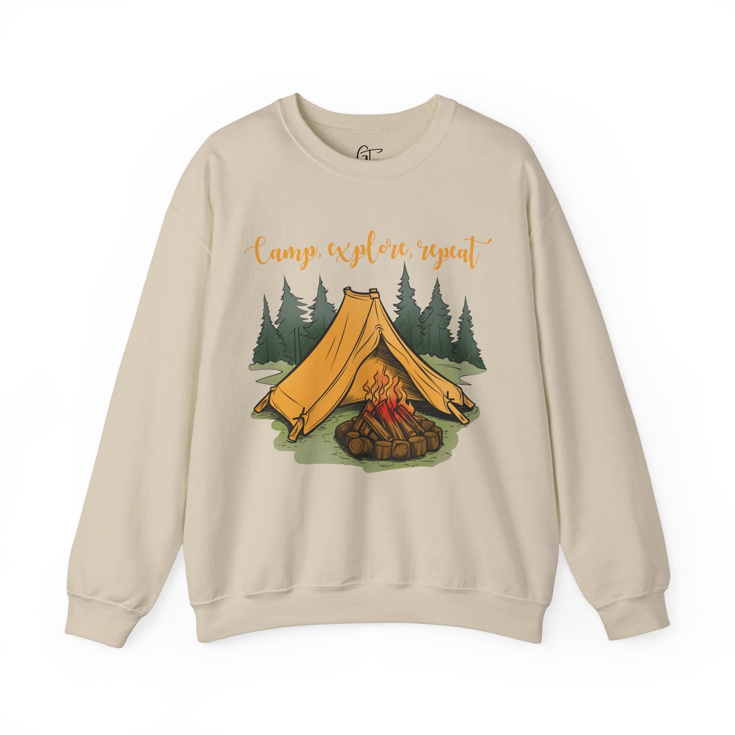 Camp Explore, Repeat Sweatshirt