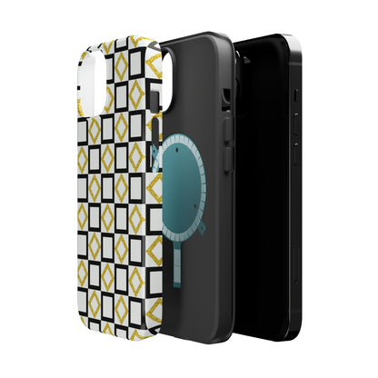 Gold and Back Abstract Case