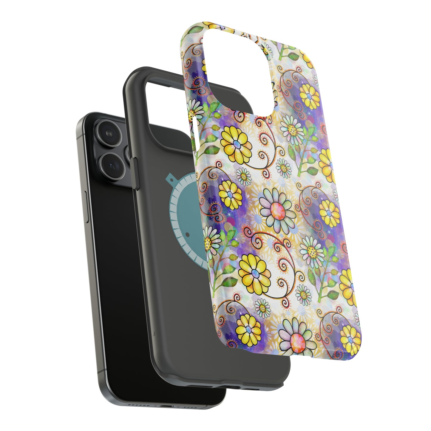 Watercolor Floral Case