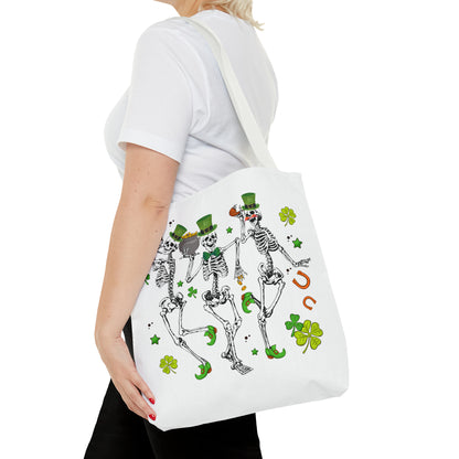 Dancing Skeletons St. patrick's Day Tote Bag