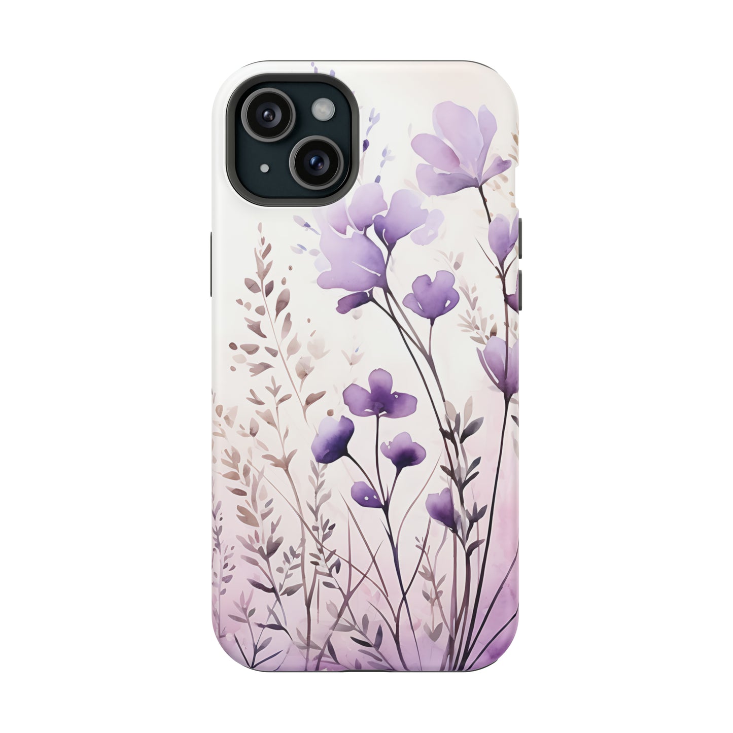 Purple Spring Flowers Case