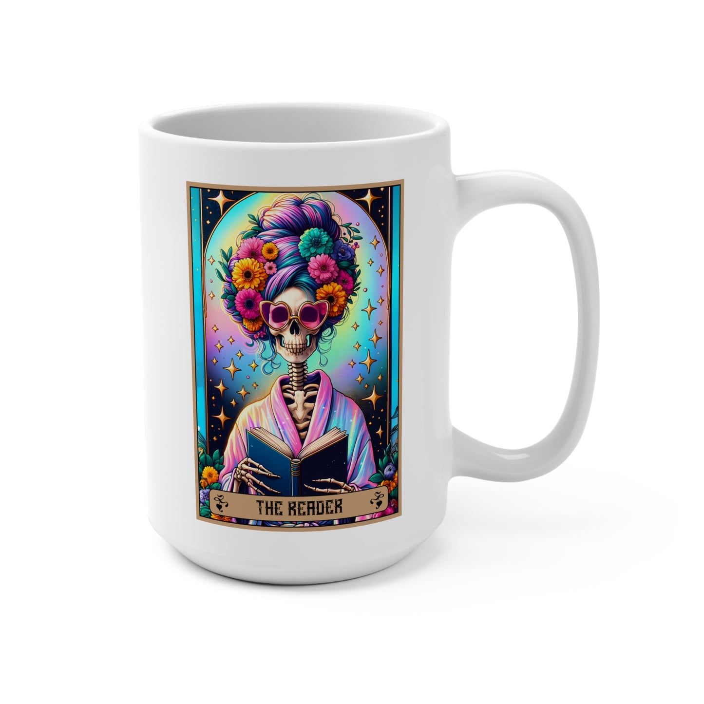 The Reader - MOTHER Amazing Loving Strong Happy Selfless Graceful Mug