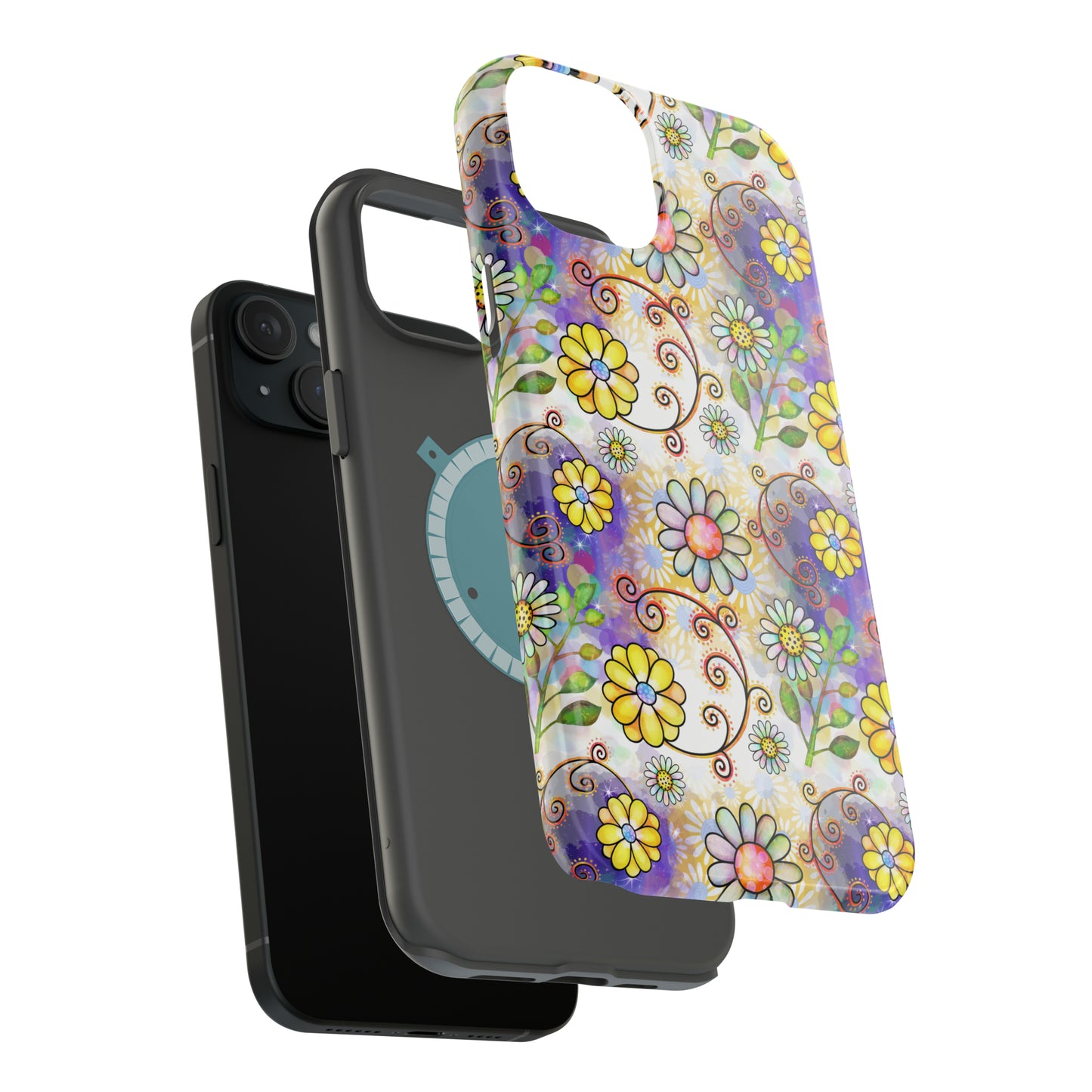 Watercolor Floral Case