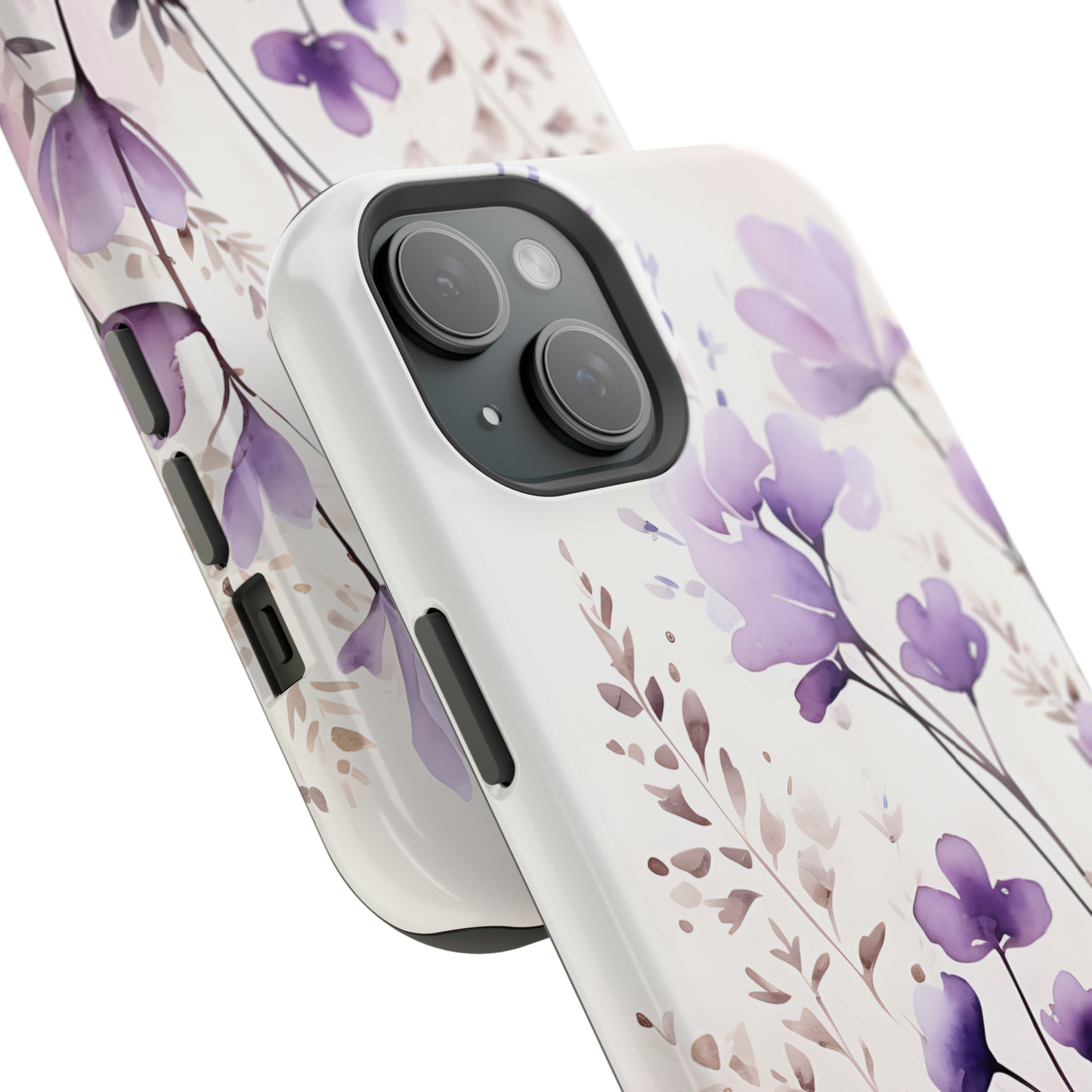 Purple Spring Flowers Case