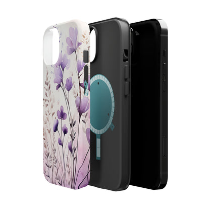 Purple Spring Flowers Case