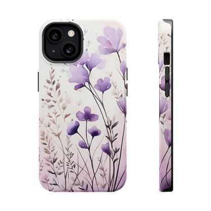 Purple Spring Flowers Case