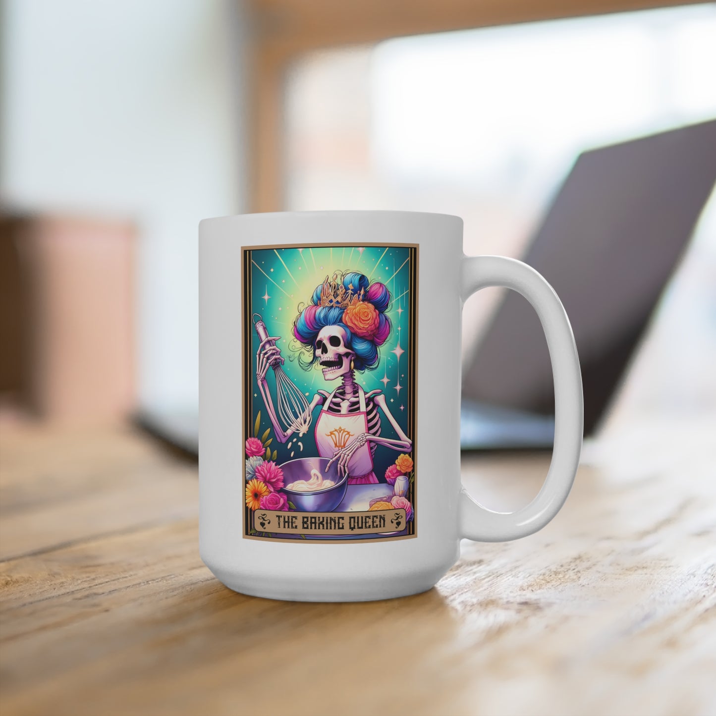 The Baking Queen Tarot Card - MOTHER Amazing Loving Strong Happy Selfless Graceful Mug