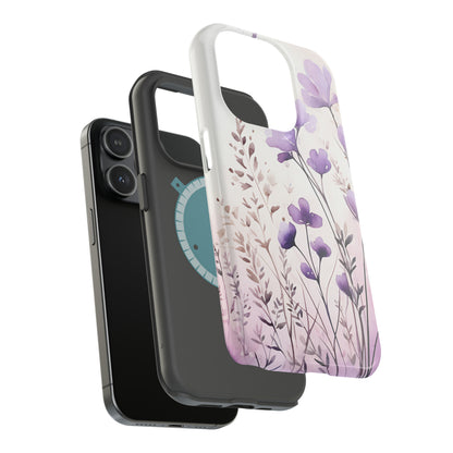 Purple Spring Flowers Case