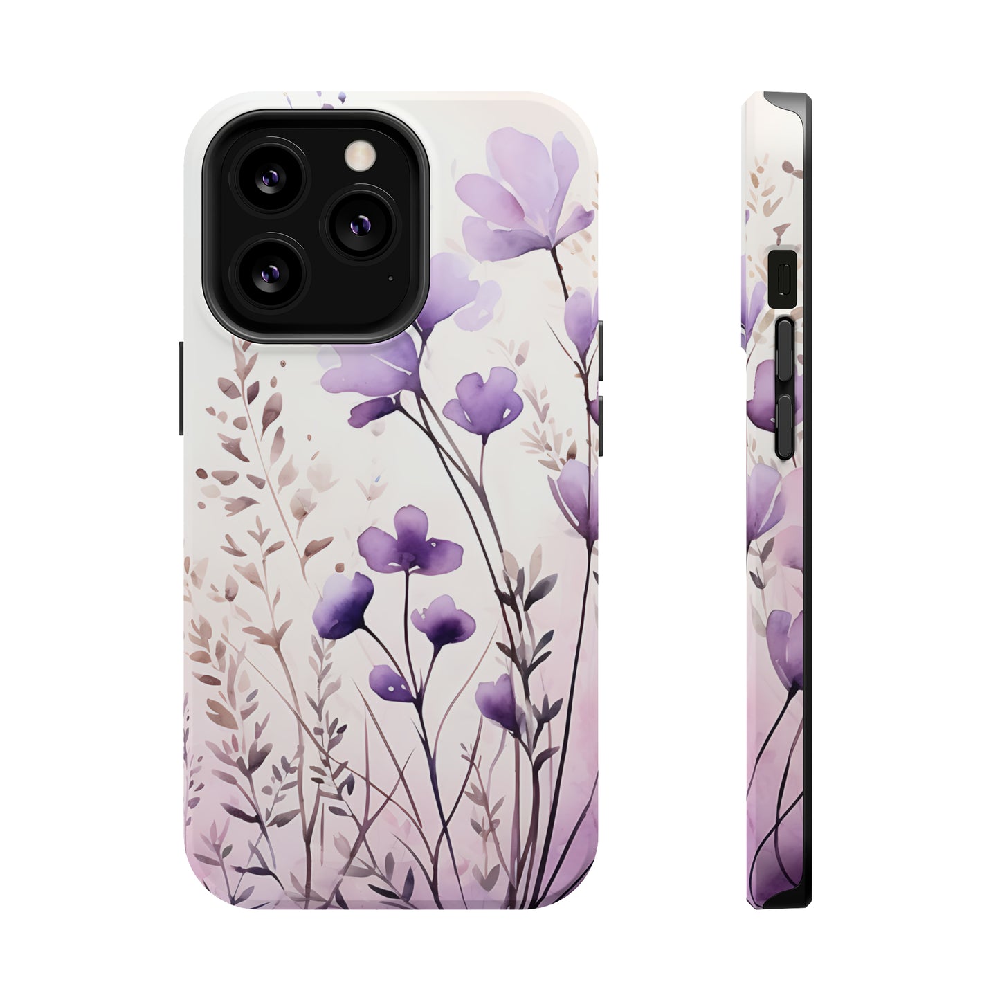 Purple Spring Flowers Case