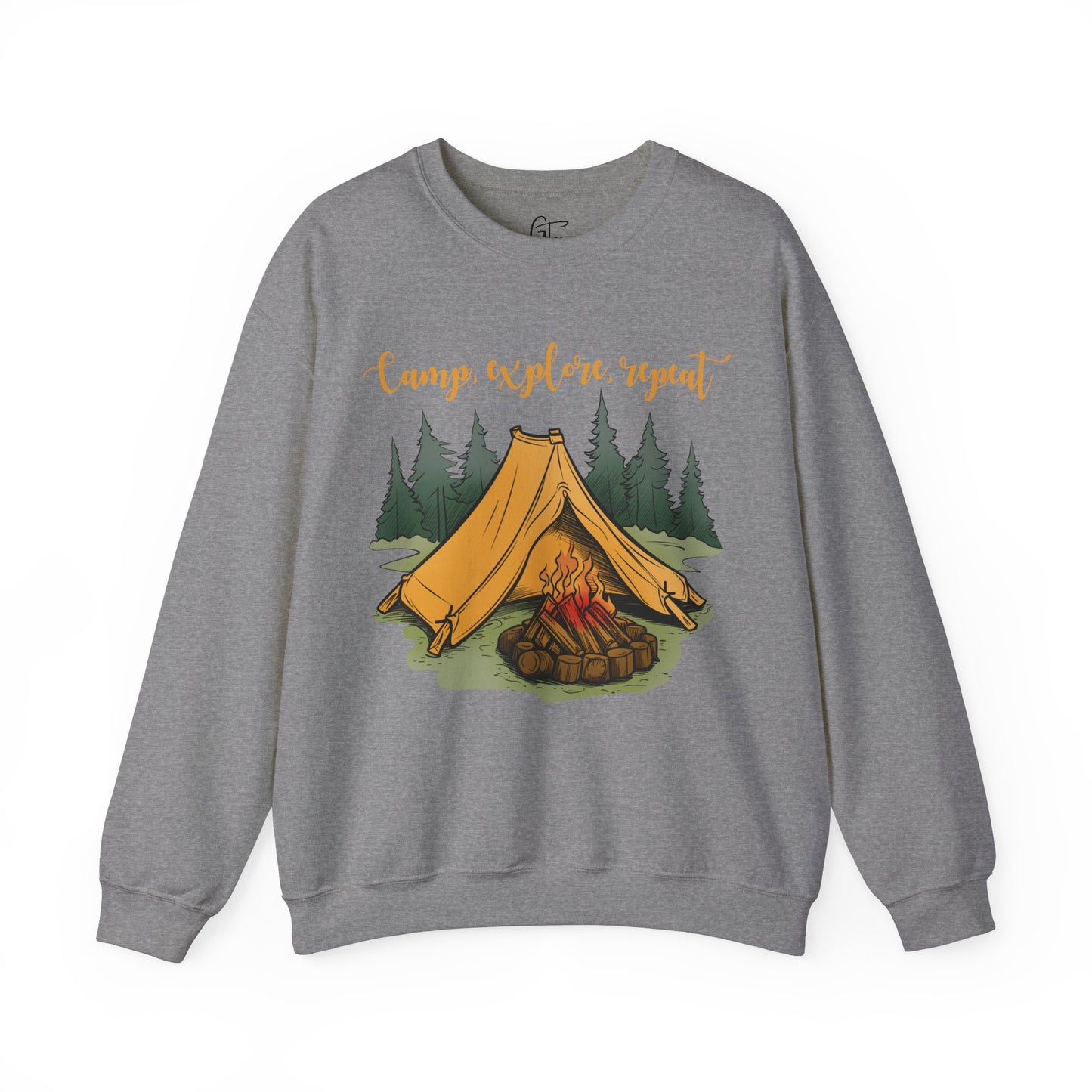 Camp Explore, Repeat Sweatshirt