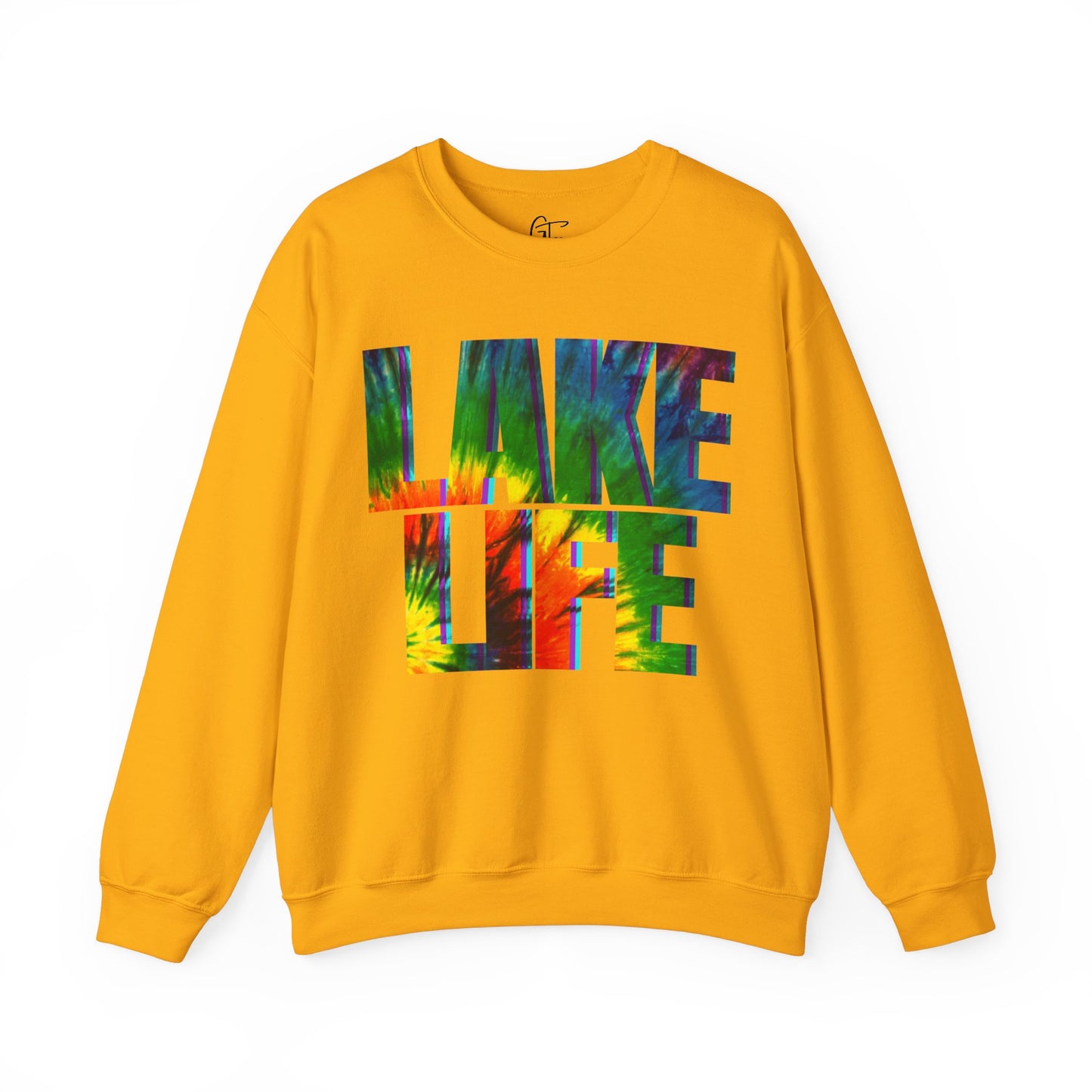 Lake Life in Tie Dye Sweatshirt