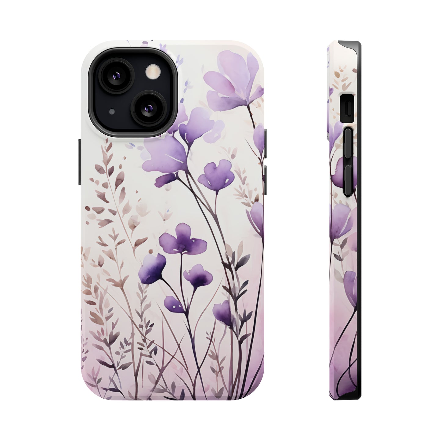 Purple Spring Flowers Case