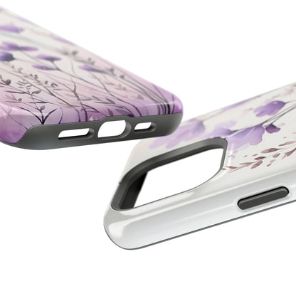 Purple Spring Flowers Case