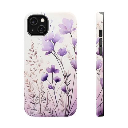 Purple Spring Flowers Case