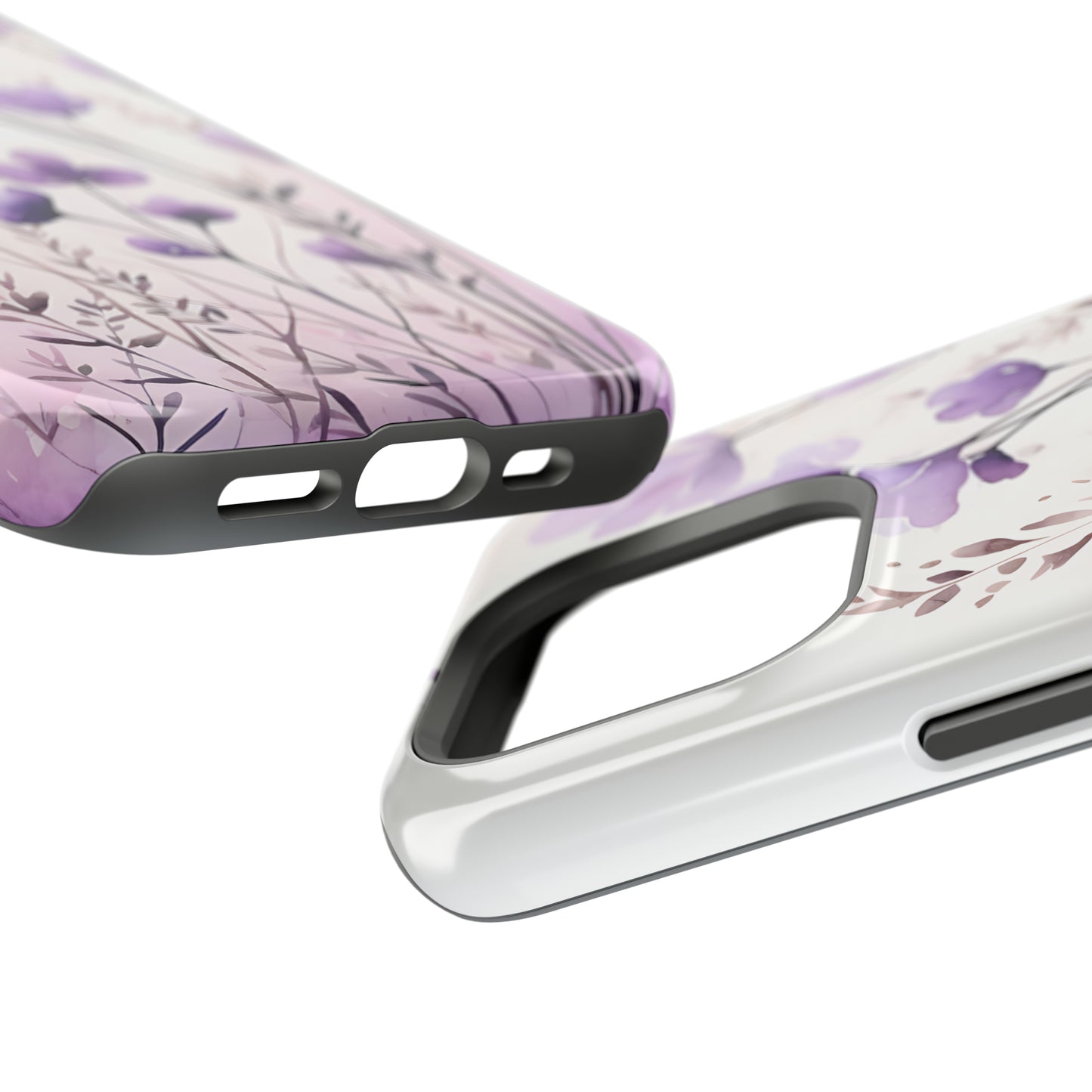 Purple Spring Flowers Case