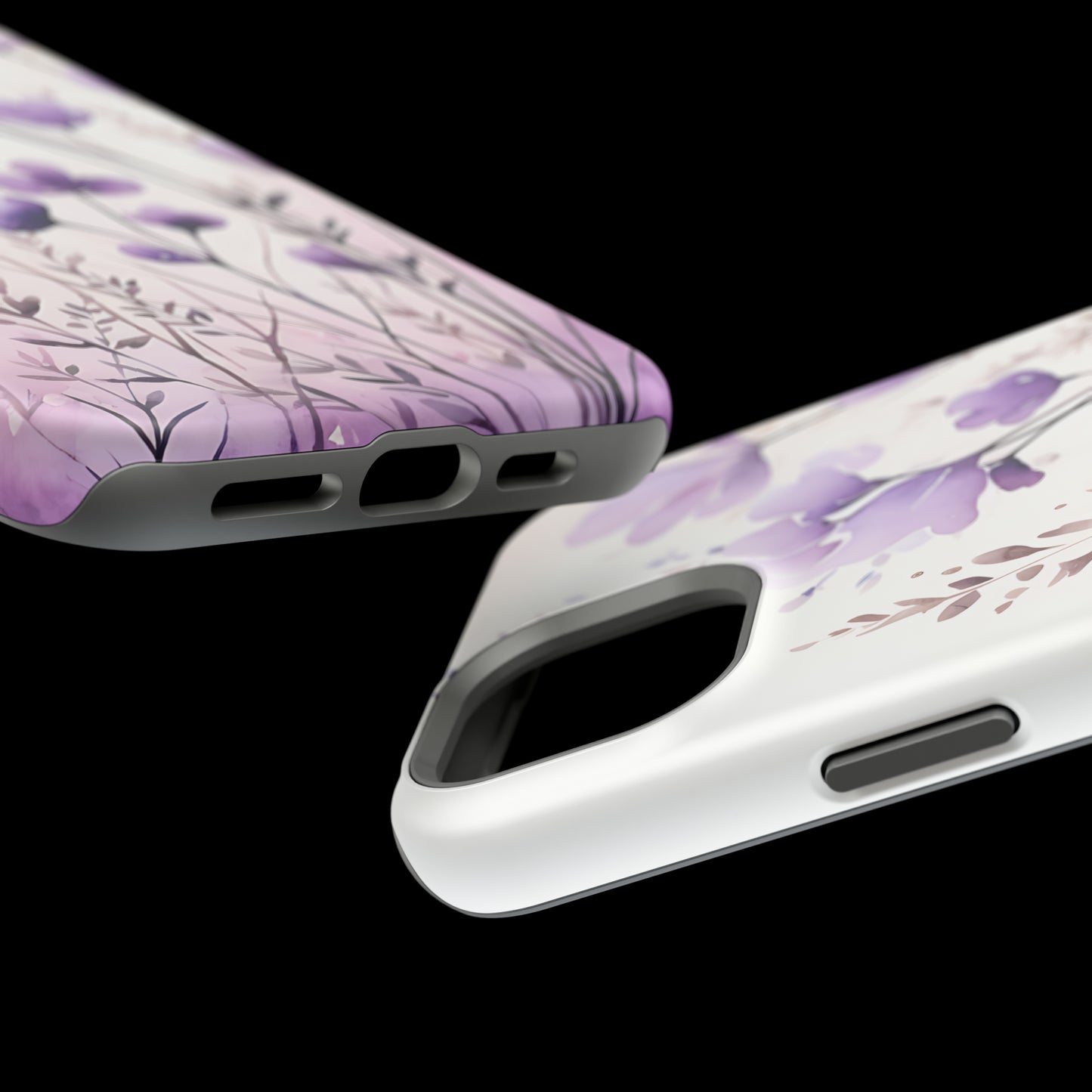 Purple Spring Flowers Case