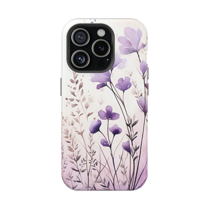 Purple Spring Flowers Case