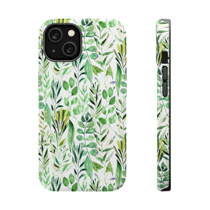 Watercolor Wildflower Green Mobile Phone Case