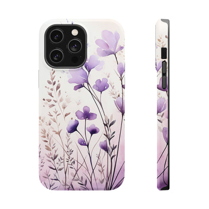 Purple Spring Flowers Case