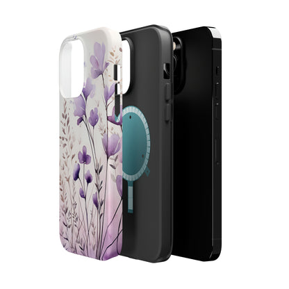 Purple Spring Flowers Case