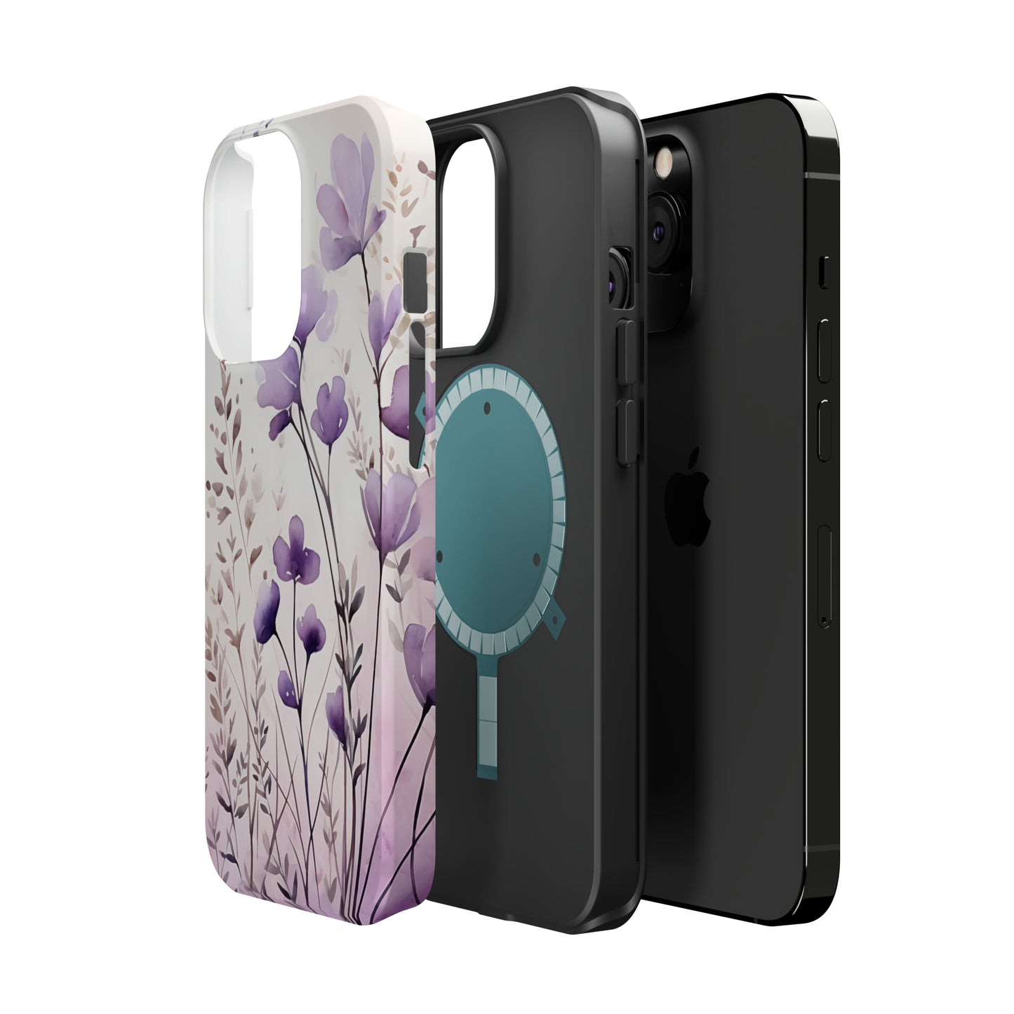 Purple Spring Flowers Case