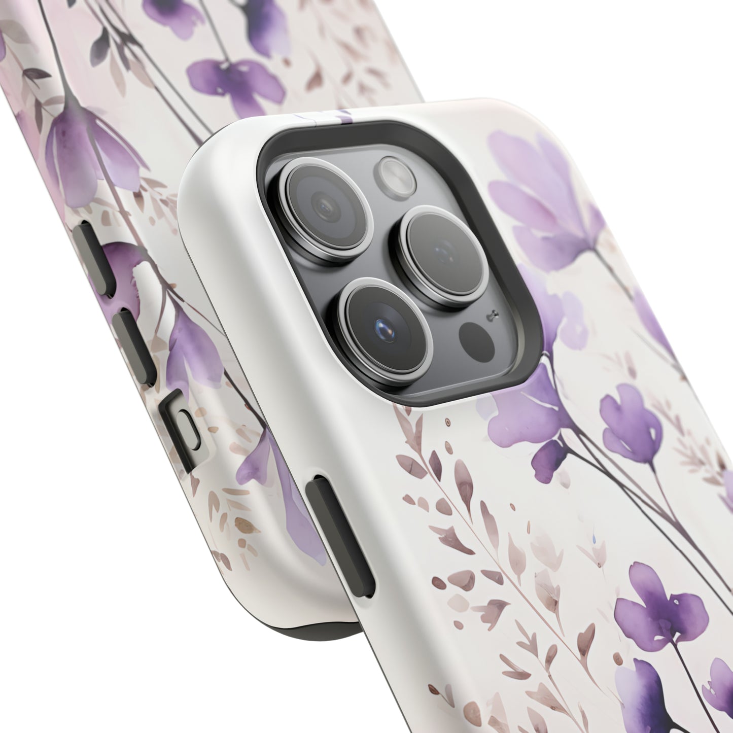 Purple Spring Flowers Case