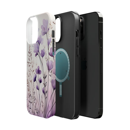 Purple Spring Flowers Case