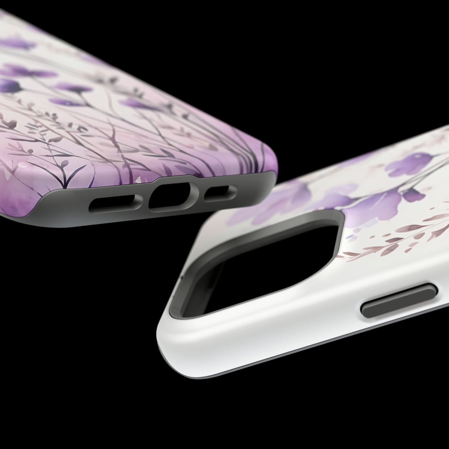 Purple Spring Flowers Case