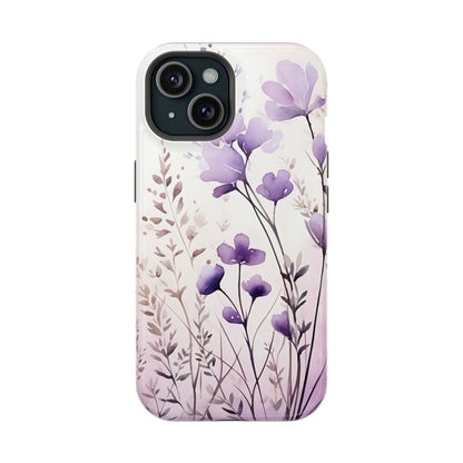 Purple Spring Flowers Case