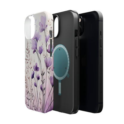 Purple Spring Flowers Case