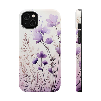 Purple Spring Flowers Case