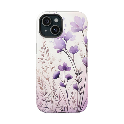 Purple Spring Flowers Case