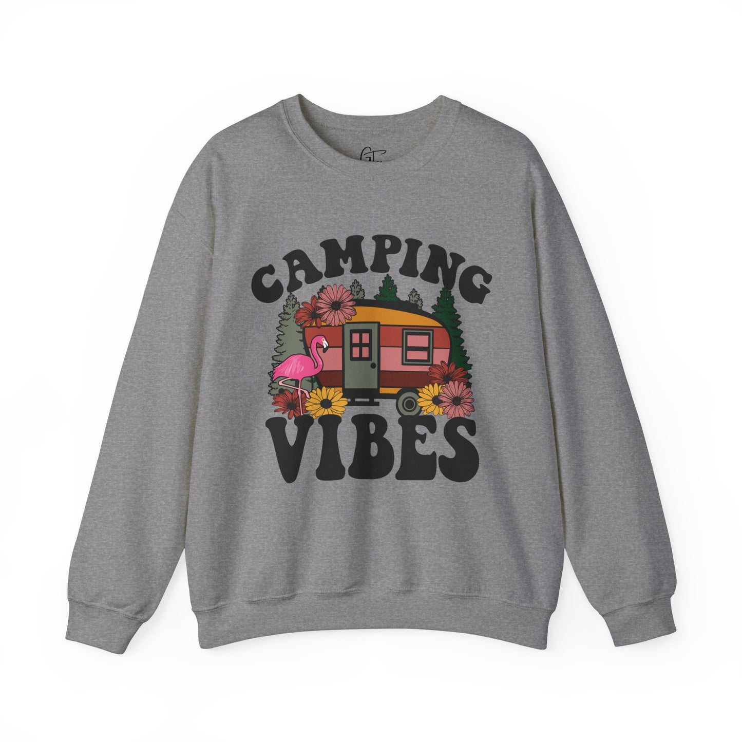 Groovy Style Camping Vibes Sweatshirt