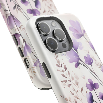 Purple Spring Flowers Case