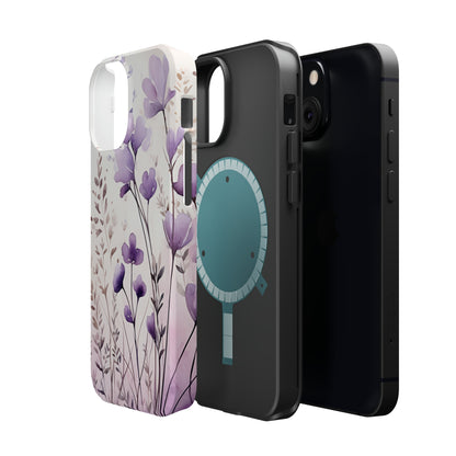 Purple Spring Flowers Case