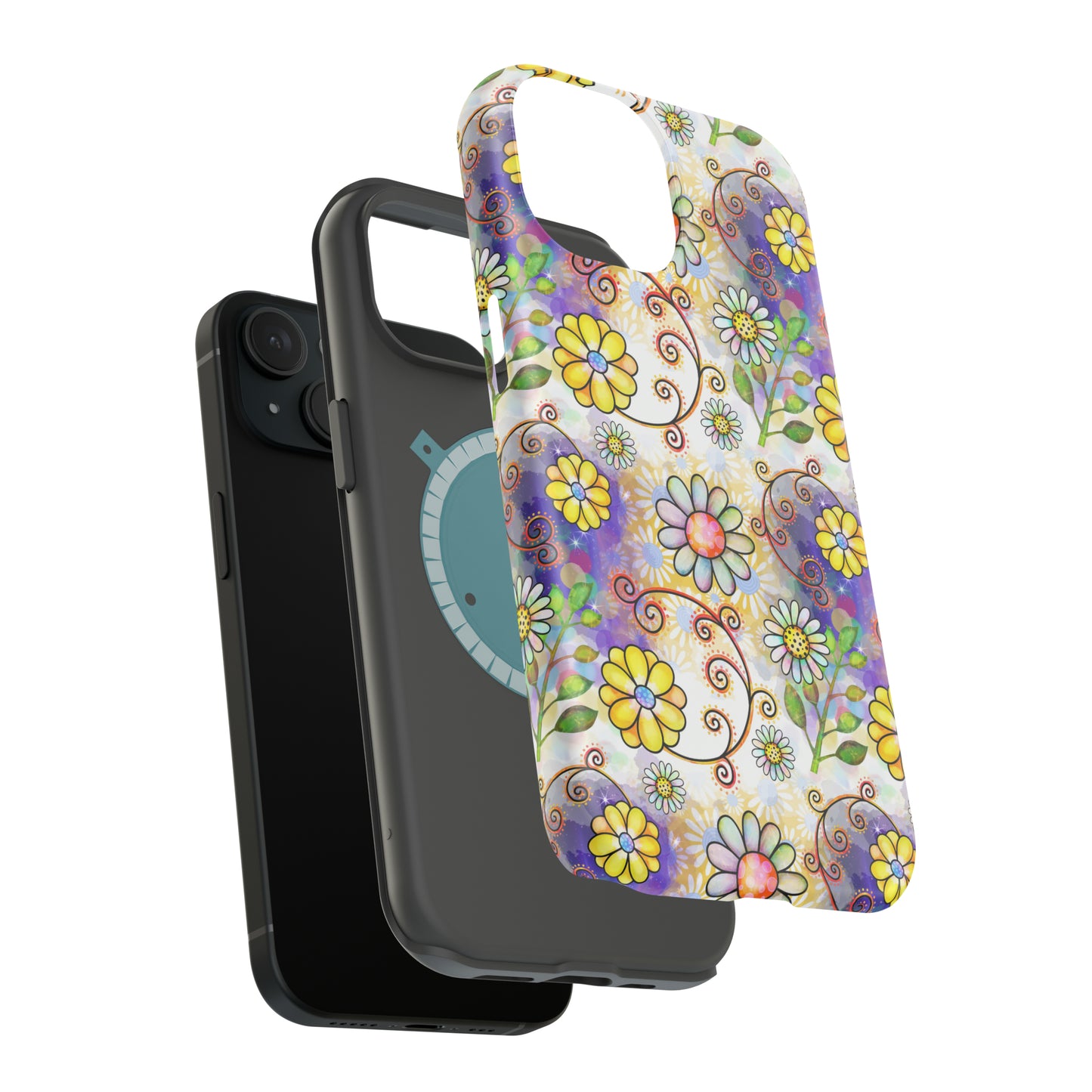 Watercolor Floral Case