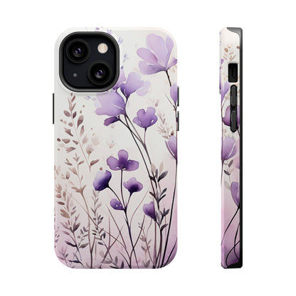 Purple Spring Flowers Case