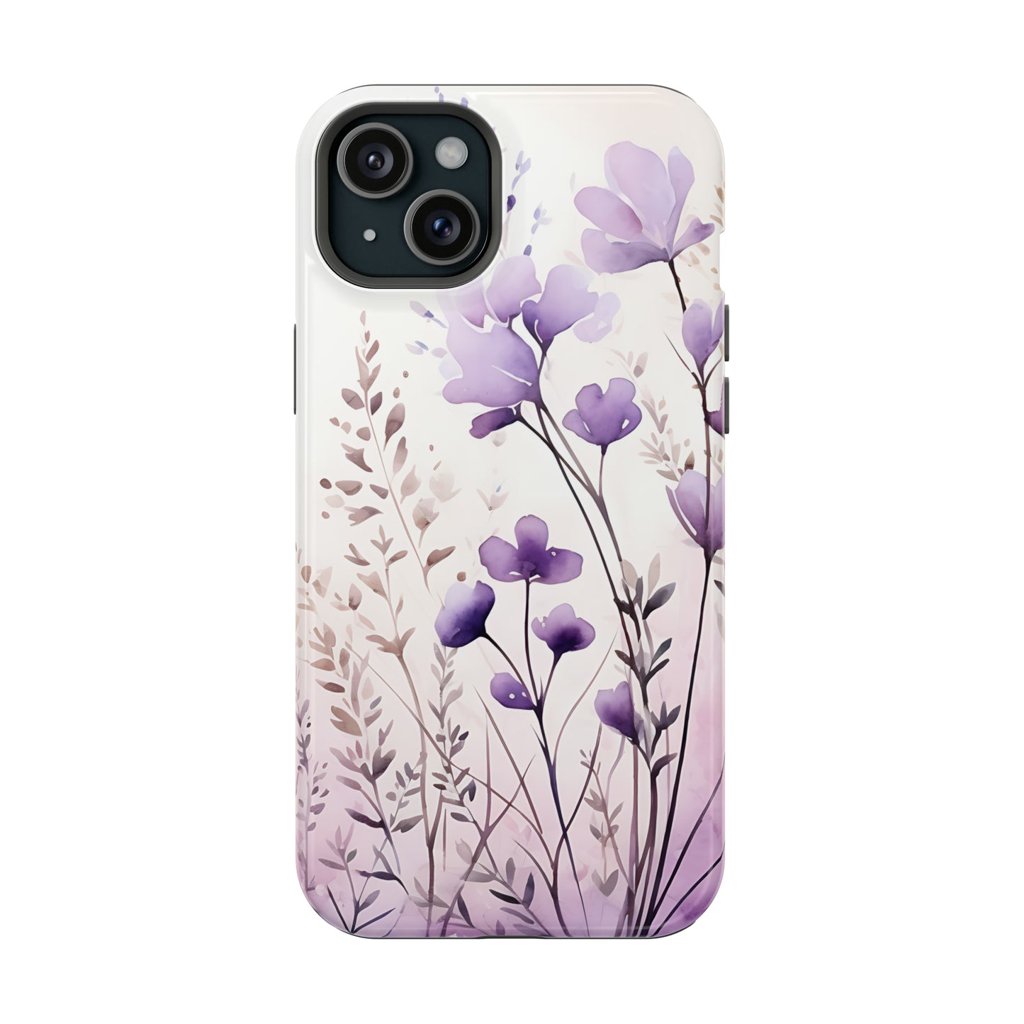 Purple Spring Flowers Case