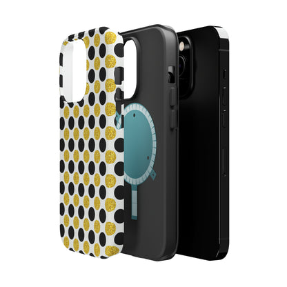 Gold and Back Abstract Case