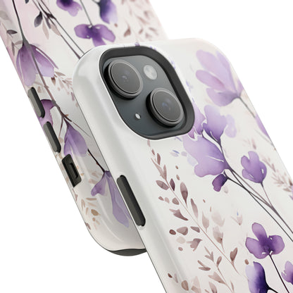 Purple Spring Flowers Case