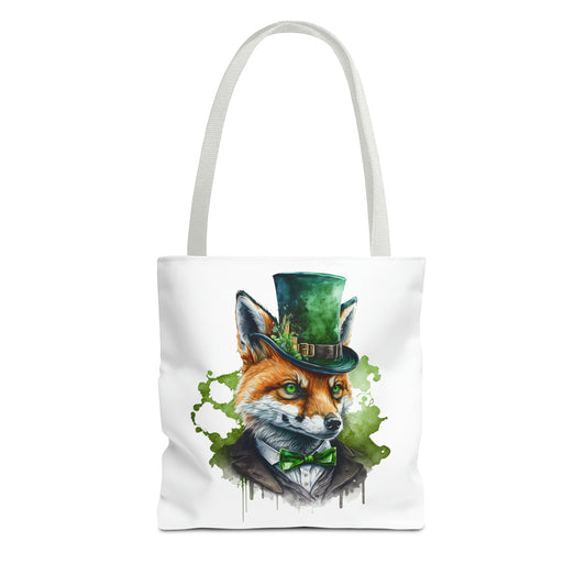 Gangster Fox St. patrick's Day Tote Bag