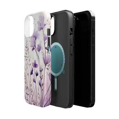 Purple Spring Flowers Case