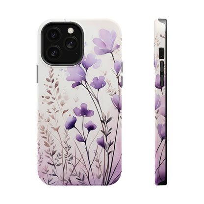 Purple Spring Flowers Case