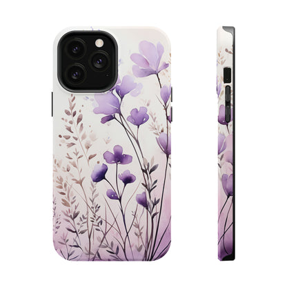 Purple Spring Flowers Case