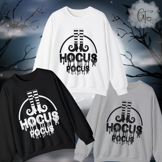 Hocus Pocus Witches Shoes Unisex Heavy Blend™ Crewneck Sweatshirt