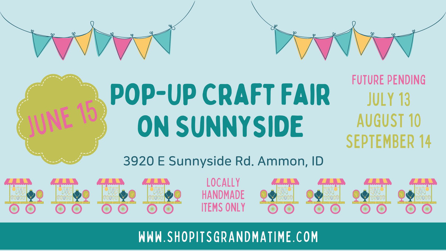 Pop-Up Craft Fair on Sunnyside